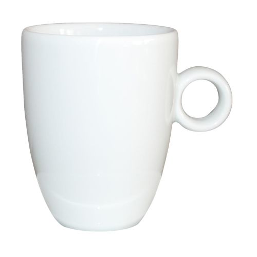 Bola Cappuccino Tasse Hoch weiß 25 cl. bedrucken